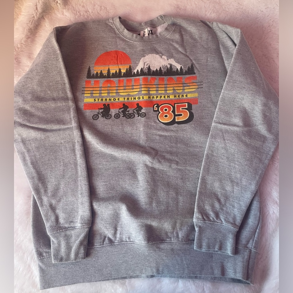 Vintage Looking Stranger Things Crewneck